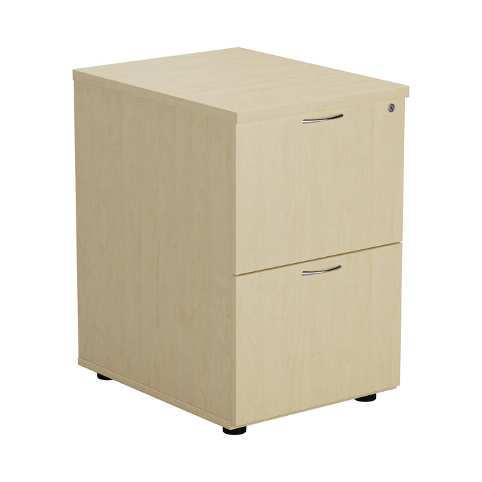 2 Drawer Filing Cabinet Maple  