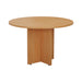 Round Meeting Table 1100Mm Beech  