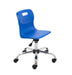 Titan Swivel Junior Chair Blue Castors 