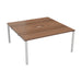 Cb 2 Person Bench With Cut Out 1400 X 800 Dark Walnut White