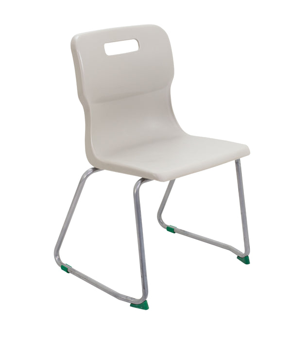Titan Skid Base Size 5 Chair Green  