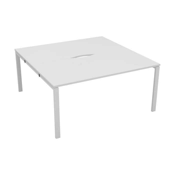 Cb 2 Person Bench With Cut Out 1400 X 800 White White