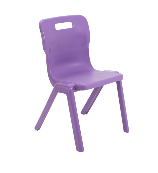 Titan One Piece Size 5 Chair Purple  