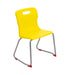 Titan Skid Base Size 4 Chair Yellow  
