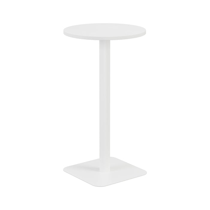 Contract High Table White With White Leg 600Mm 