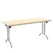 One Union Rectangular Folding Table 1600 X 700 Silver Maple
