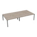 Cb 4 Person Bench With Cut Out 1200 X 800 Grey Oak Black