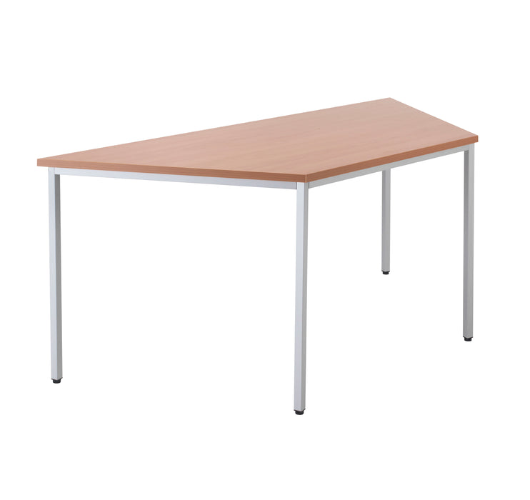 Trapazoidial Multipurpose Table With 18Mm Desktop 1600 X 800Mm Beech  