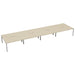 Cb 8 Person Bench With Cut Out 1400 X 800 Maple Black