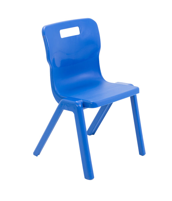 Titan One Piece Size 4 Chair Blue  