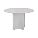 Round Meeting Table 1100Mm White  