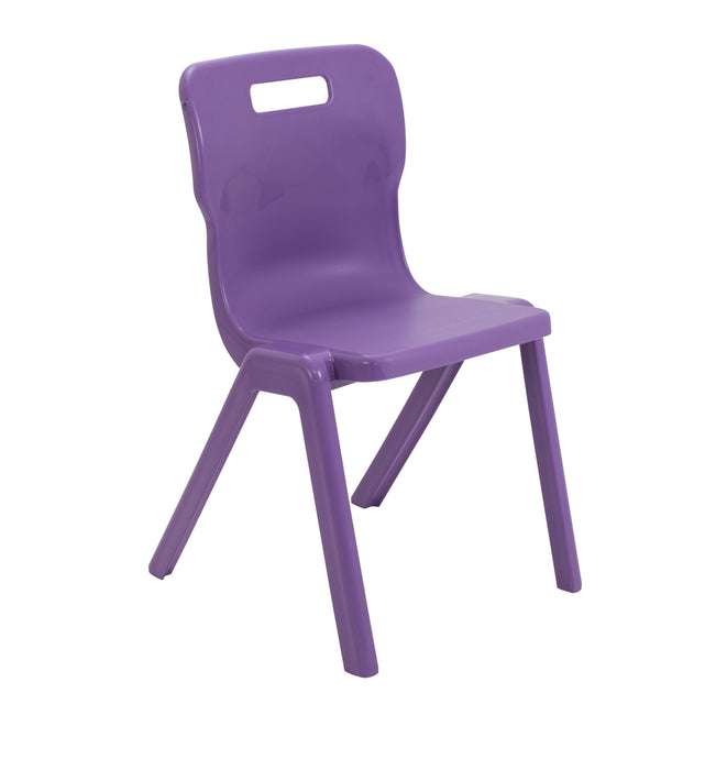 Titan One Piece Size 6 Chair Purple  