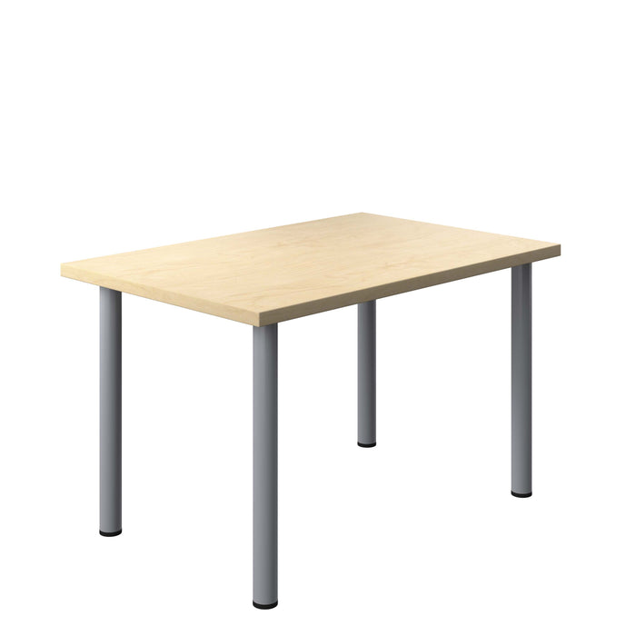 One Fraction Plus Rectangular Meeting Table 1280 Maple 