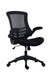 Marlos Mesh Back Office Chair With Folding Arms Black  