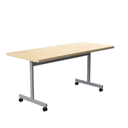 One Eighty Tilting Rectangular Table 1600 X 700 Maple 