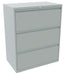 Bisley 3 Drawer Essentials Steel Side Filer Light Grey  