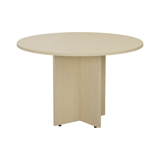 Round Meeting Table 1100Mm Maple  
