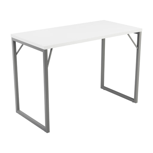 Picnic Bench High Table White Top With Black Frame 1600 X 800 25Mm