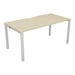 Cb 1 Person Bench With Cut Out 1200 X 800 Maple Silver