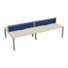 Cb 4 Person Bench With Cable Port 1400 X 800 Maple Silver