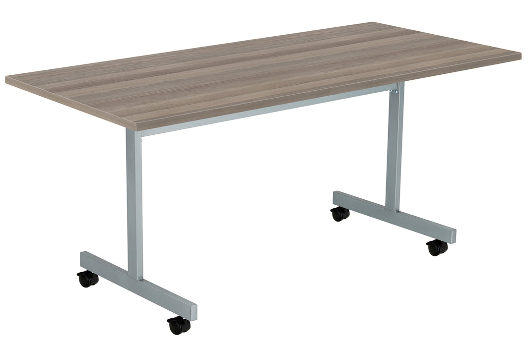 One Eighty Tilting Rectangular Table 1600 X 800 Grey Oak 