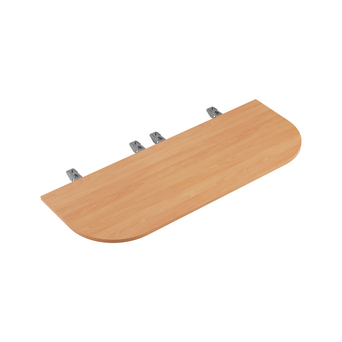 Cb Bench D End 1600 X 600Mm Beech With Black  