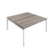 Telescopic 2 Person Grey Oak Bench With Cable Port 1200 X 800 White 