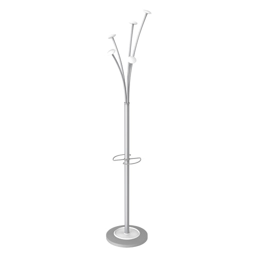 Festival Coatstand Silver And White  
