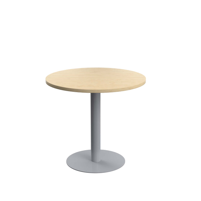 Contract Mid Table Maple With Grey Leg 800Mm 