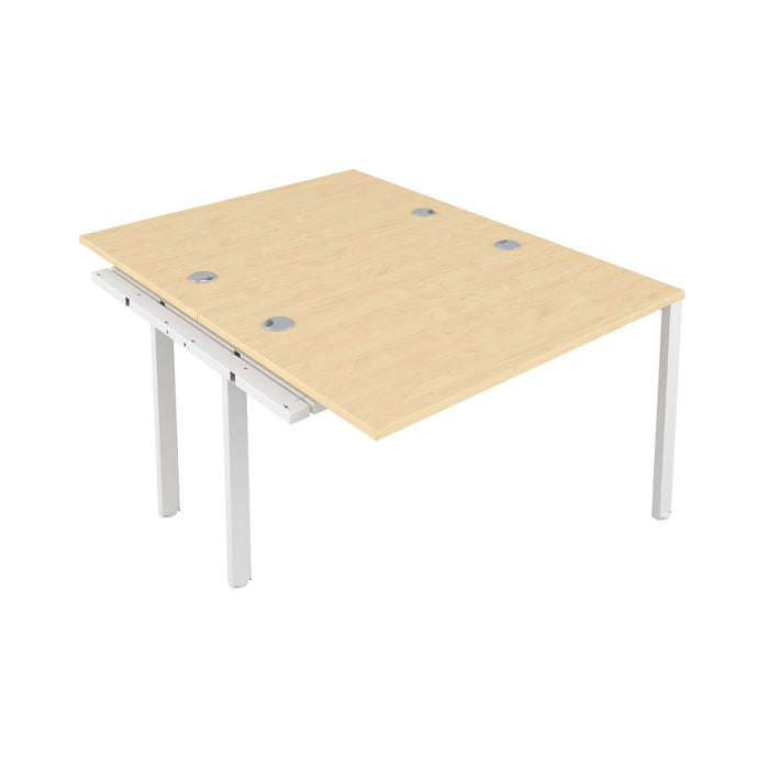 Cb 2 Person Extension Bench With Cable Port 1400 X 800 Maple Silver