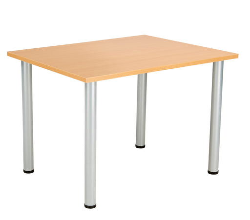 One Fraction Plus Rectangular Meeting Table 1280 Beech 