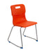 Titan Skid Base Size 6 Chair Orange  