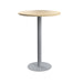 Contract High Table Maple With Grey Leg 800Mm 