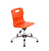 Titan Swivel Junior Chair Orange Glides 