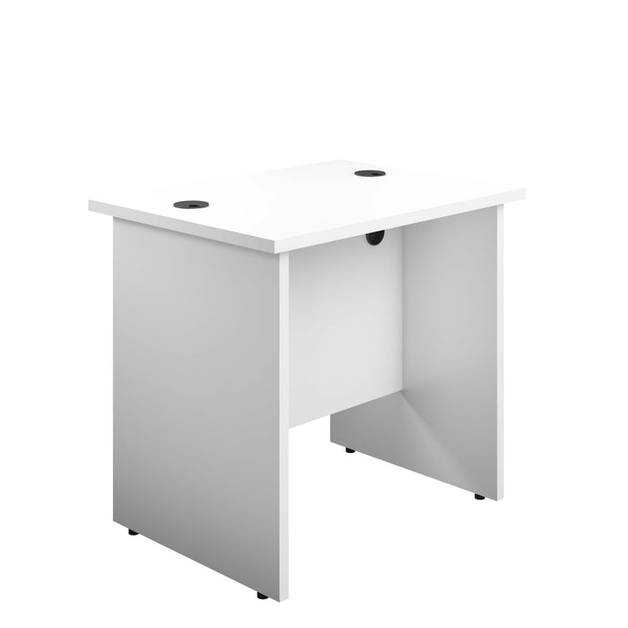 Panel Rectangular Desk 1600 X 600 White No Pedestal
