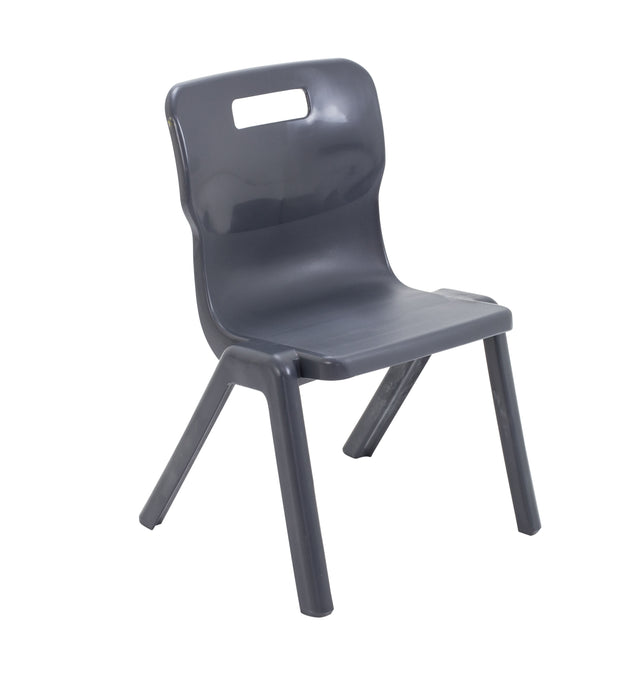 Titan One Piece Size 3 Chair Charcoal  