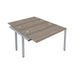 Cb 2 Person Extension Bench With Cable Port 1200 X 800 Grey Oak Silver