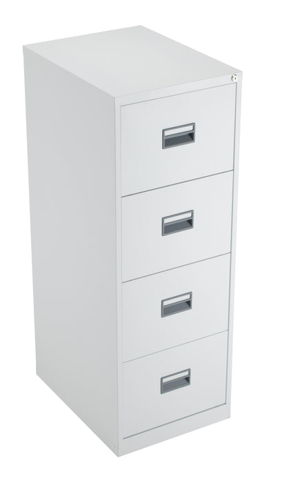 Talos Tc Steel 4 Drawer Filing Cabinet White  
