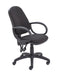 Calypso 2 High Back Operator Chair Charcoal Fixed Arms 
