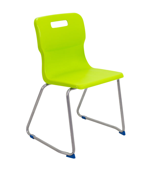Titan Skid Base Size 6 Chair Lime  