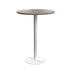 Contract High Table Grey Oak With White Leg 800Mm 
