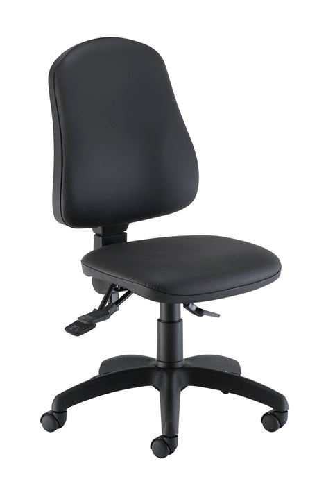 Calypso 2 Deluxe Chair Black Pu Leather  