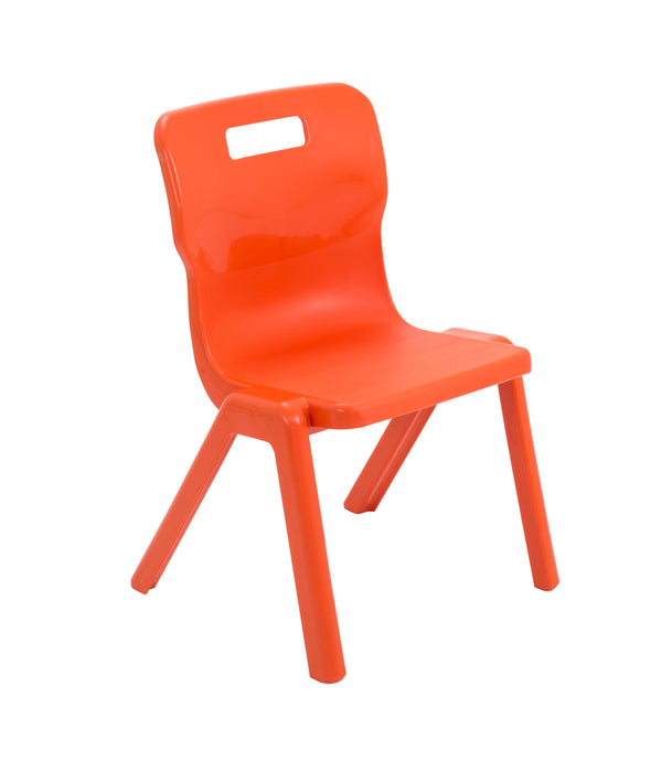 Titan One Piece Size 3 Chair Orange  