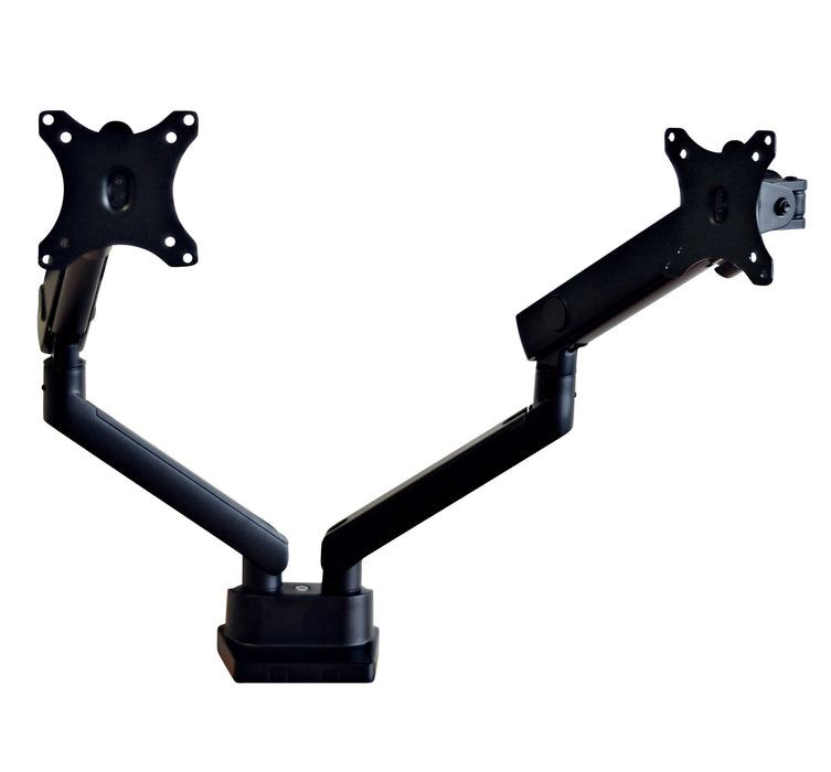 Twin Gas Assisted Monitor Arm