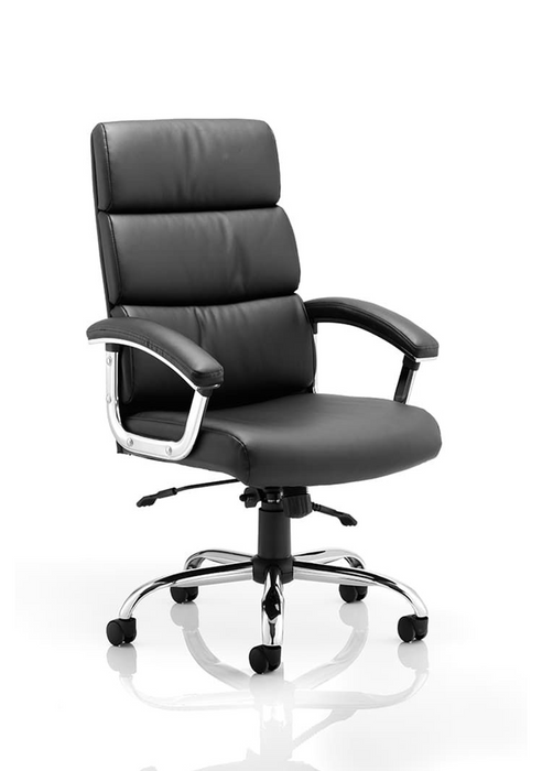 Desire High Back Leather Executive Office Chair with Arms
