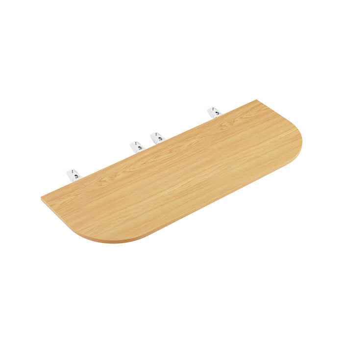 Cb Bench D End 1600 X 600Mm Maple With Black  