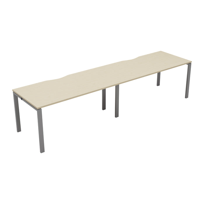 Cb 2 Person Single Bench With Cut Out 1200 X 800 Maple White