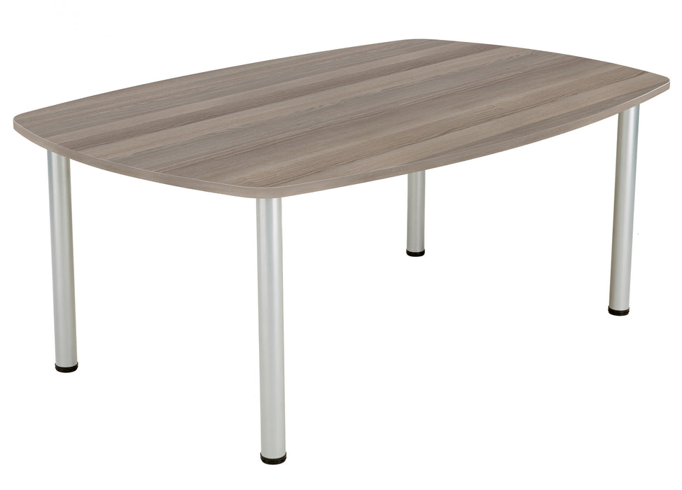 One Fraction Plus Boardroom Table 1800 Grey Oak 