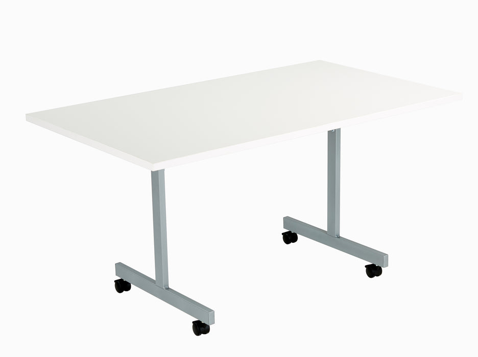 One Eighty Tilting Rectangular Table 1400 X 800 White 