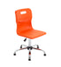 Titan Swivel Senior Chair Orange Glides 
